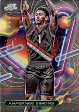 2024 Topps Cosmic Chrome Portland Trail Blazers - Anfernee Simons #104