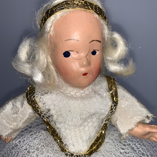 Vintage angel tree topper*flaws* - Picture 2 of 10