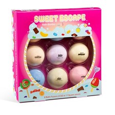 Sweet Escape 9pcs Bath Bomb Spa Gift Set