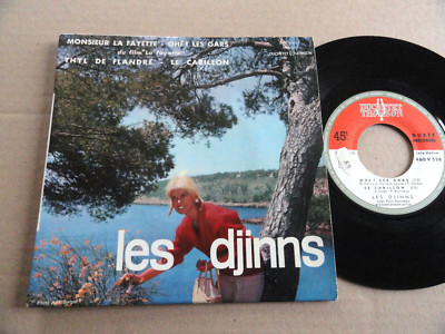SCHEIBE 45T LES DJINNS '' MONSIEUR LAFAYETTE ''