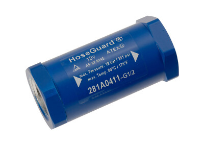 HoseGuard Luftsicherungen mit Buchse/Buchse parallel BSP Gewinde 1/4'''' - 1'''' BSPP