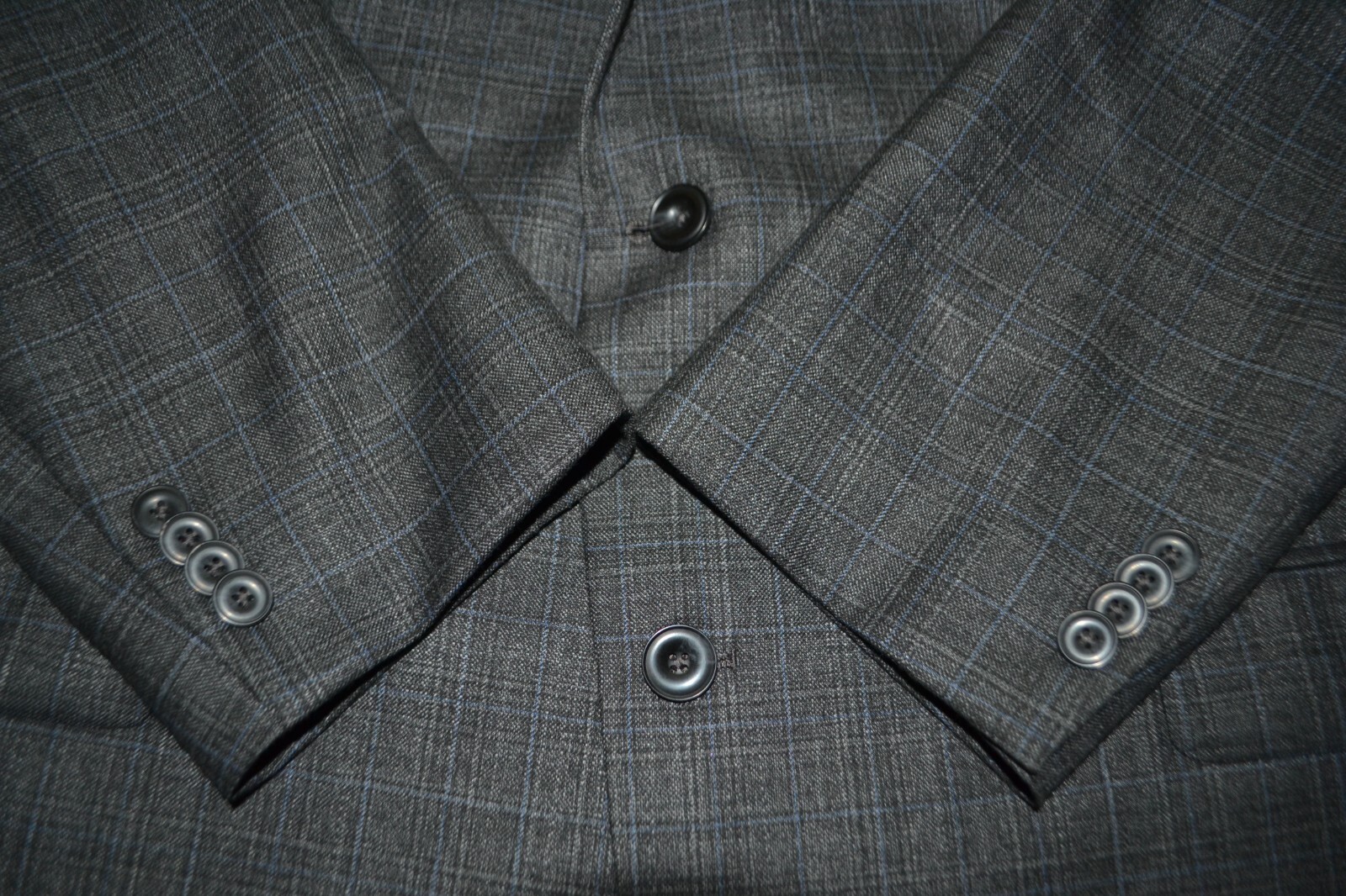 Michael Kors Men Polyester Rayon Check 2 Front Buttons Sports Coat Size 46L thumbnail 9