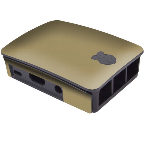 Strukturierter Hautaufkleber für offizielles Himbeer Pi B +/2/3 Etui Wrap Aufkleber - Bild 18 von 48