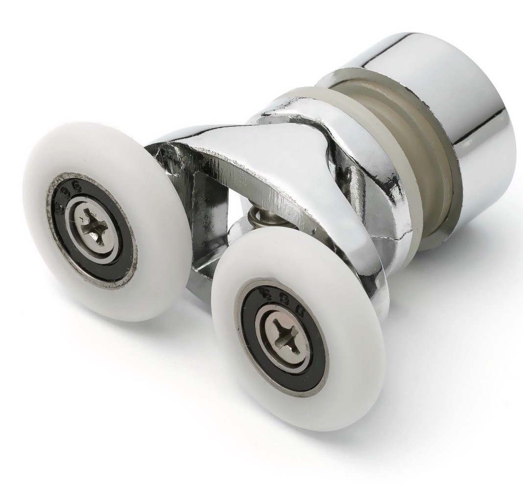 Pack of 1 x Bottom Shower Door Rollers/Bearings /Runners/Wheels 25mm diameter A7