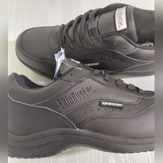 NUEVO EN CAJA SKIDBUSTER Zapatos de Seguridad Antideslizantes Para Hombre S5070-W TALLA 9W / #097 Foto 4 de 4