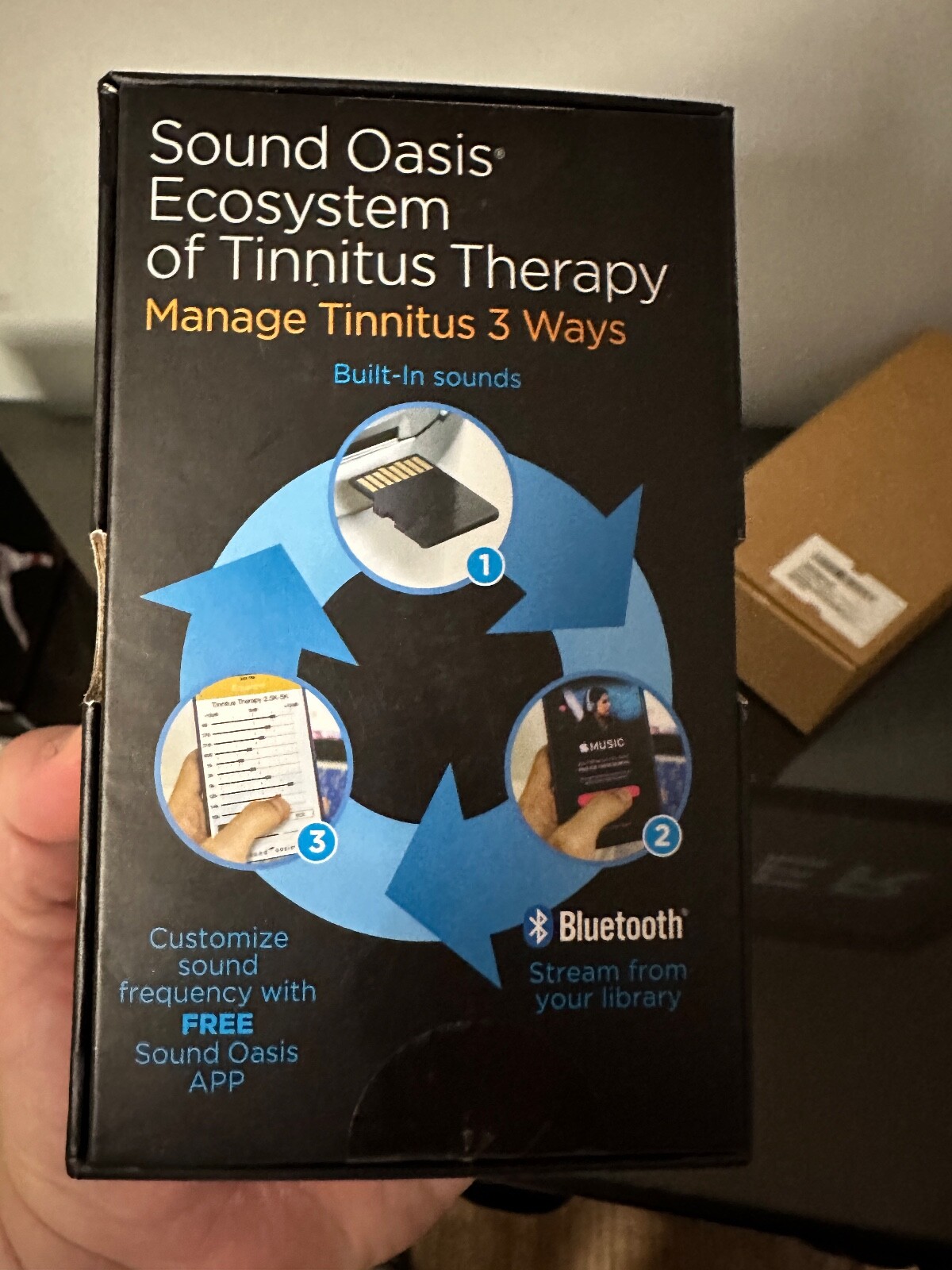Sound Oasis BST100 Bluetooth Sound Therapy System eBay