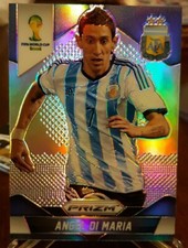 2014 Panini Prizm World Cup Angel Di Maria Silver Prizm Rookie #9 Clean Surface!