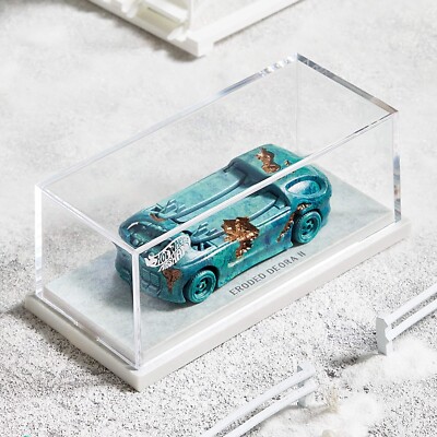 Hot Wheels x Daniel Arsham Eroded Deora II (Torn Sticker On White