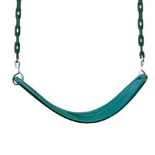 Gorilla Swing Belt Seat Green Chains Heavy Duty Kids Outdoor Playground Set