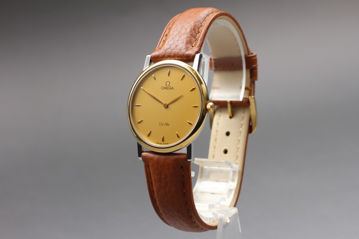 OMEGA De Ville レザーベルト Amazon.co.jp: [SEUER＼時仕] 時計バンド OMEGAベルトDe