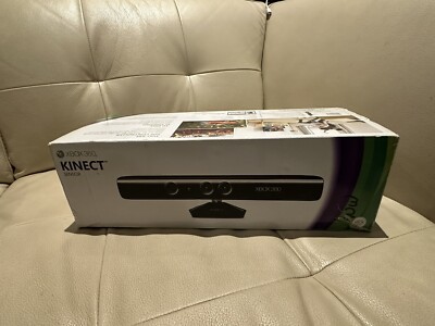 Microsoft Xbox 360 Black Kinect Sensor Bar 1414 In Original Box
