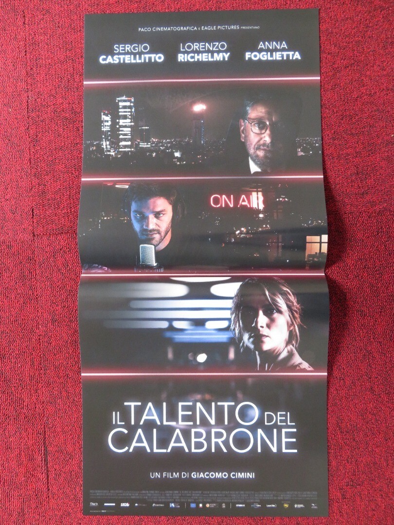 Locandina originale film Il talento del calabrone (2020) - Regia di Giacomo Cimini