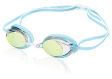 Speedo Adult Goggle Best Fitting Cool Blue/Celeste-Fast Free Shipping from USA
