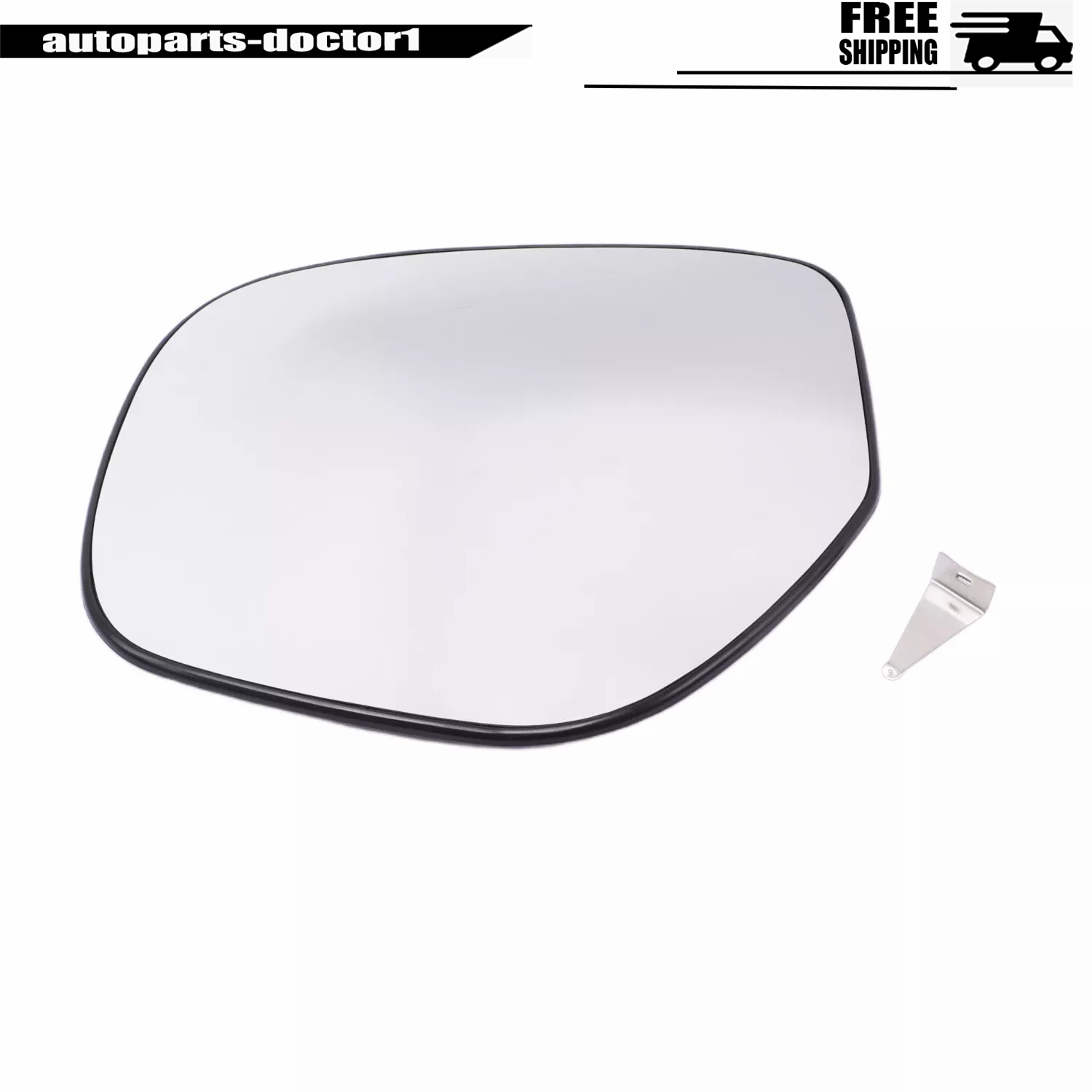 2016-20 Mitsubishi Outlander Sport Left Driver Side Mirror Glass 7632B613