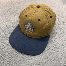Vintage Alpha Hat Cap Mens Baseball Cap One Size Unbranded Made In USA