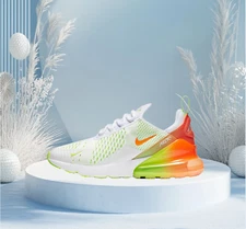 NIKE AIR MAX 270 White red green Men‘s Leisure sports shoes CN7077 181