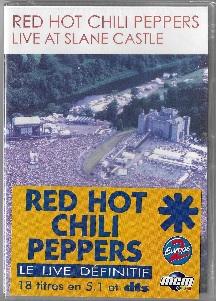 DVD RED HOT CHILI PEPPERS - LIVE AT SLANE CASTLE [FRENCH