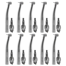 1-10* KaV Style Dental LED E-generator Fiber Optic Handpiece / Coupling 4-Hole