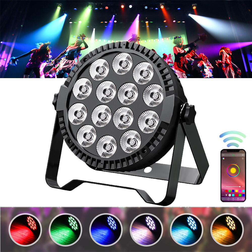 NEW Stage Lighting PAR Lights 14 LED Beam DMX Remote Party Disco DJ