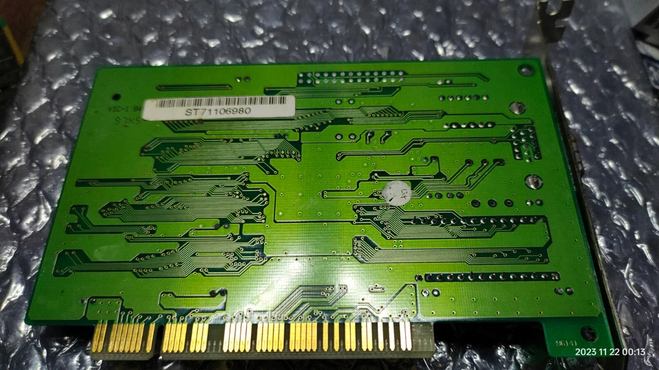 Tarjeta PCI VGA 1996 rara Acer M3147V 2 MB para retrogaming o colección Foto 2 de 4