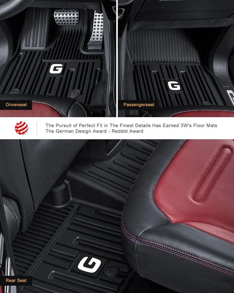 Alfombrilla y maletero 3W para Mercedes-Benz Clase G/G500/G550/AMG G63 SUV 2019-2024 Foto 4 de 4