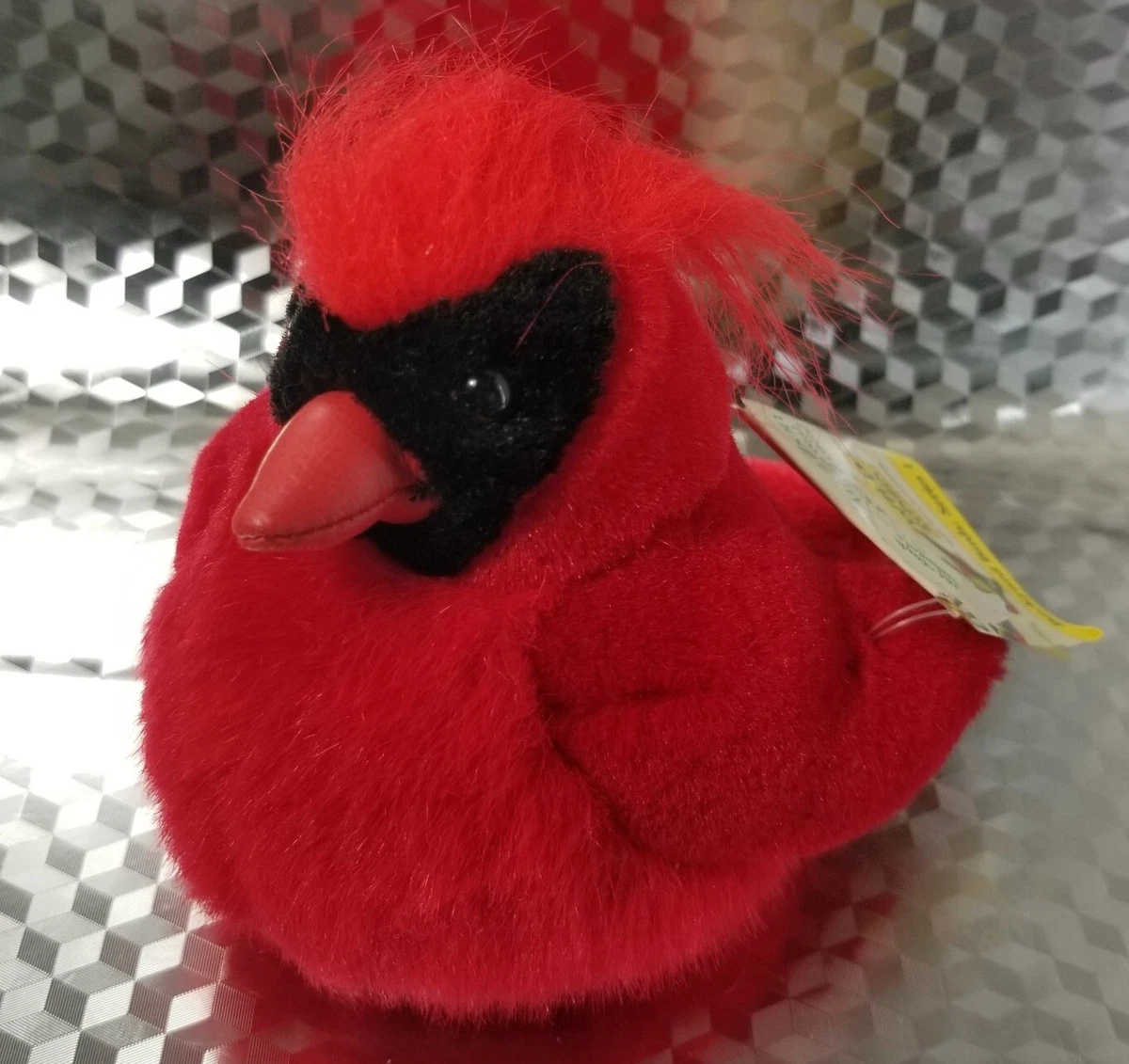 Vintage Wild Republic Audubon Red Bird Northern Cardinal Plush eBay