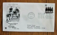 FOOTBALL FOUR HORSEMEN OF NOTRE DAME  1998 CTC  PCS CACHET FDC  