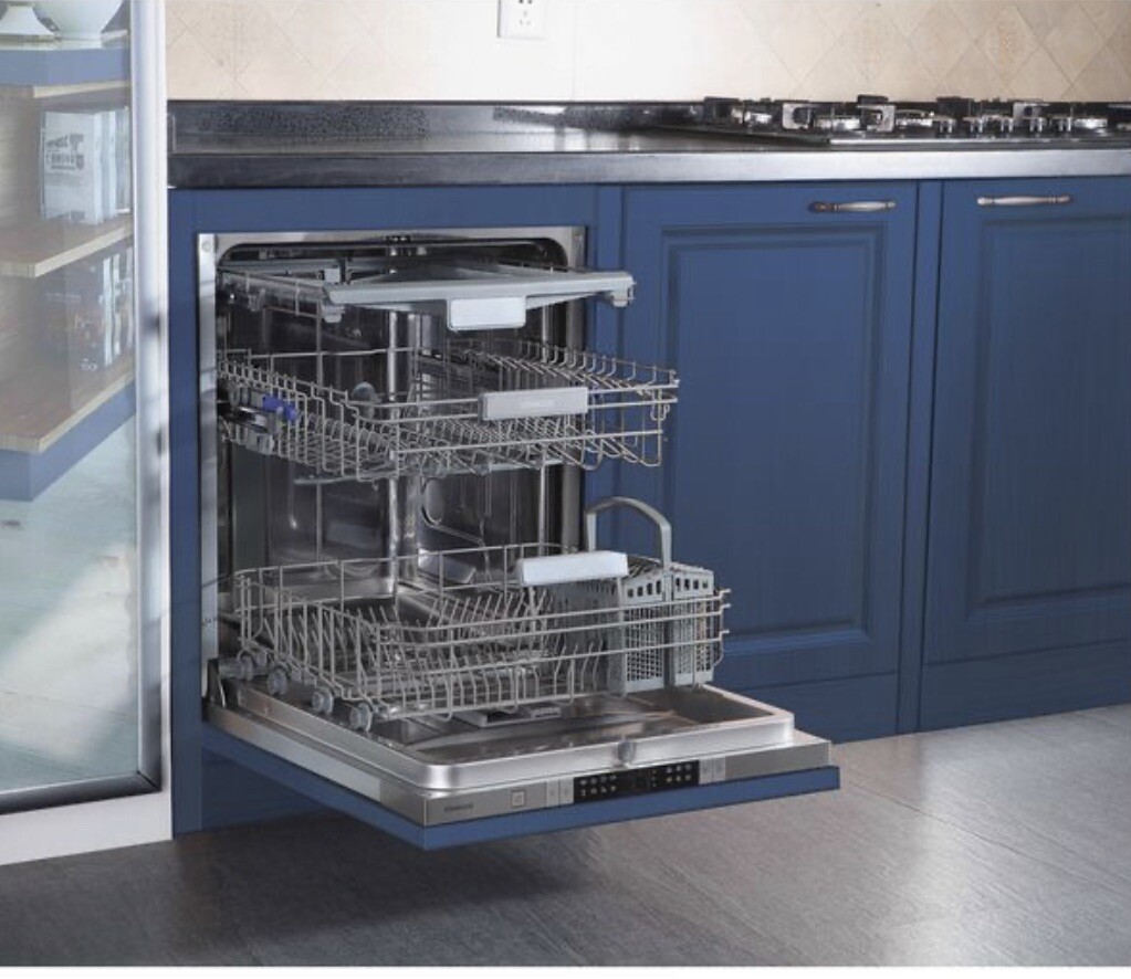 Kenwood KID60X20 Fullsize Fully Integrated Dishwasher Silver