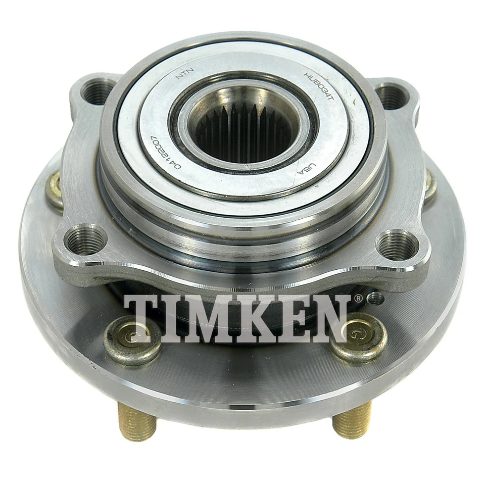 Conjunto de cojinete de rueda y buje delantero Timken para Mitsubishi Galant 2005-2012 tracción delantera Foto 2 de 4