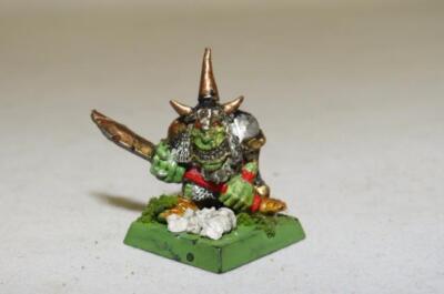 GW Warhammer - Night Goblin Champion - Metal Figure (Pro Painted)