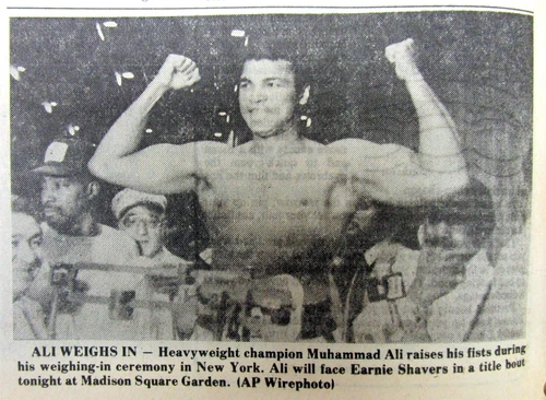 3 1977年 新聞 Muhammad Ali defeats earnie shavers nヘビーウェイトボクシングファイト - 画像8/10