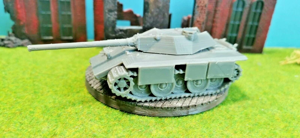 E-79 " Zecke " Aka Panther III Prototipo Carro Armato Kit Wehrmacht Modell 1:87 - Immagine 2 di 4