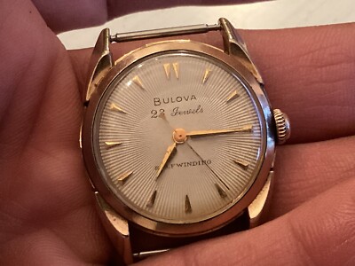 Bulova 23 Jewels Watch, Self Winding . ￼is Working & Keeping The