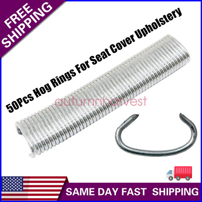 Cover Seating Rings 50pcs Hog Rings Seat Cover Upholster For Ford Chevy Dodge GMC Toyota | eBay