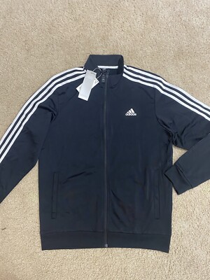 Adidas Mens 3 Stripes Tricot Tracksuit NWT Jacket & Pants Set