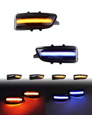 2x Schwarz LED Blinker Spiegelblinker für Volvo V70 V50 S40 C30 S60 S80 2007-13