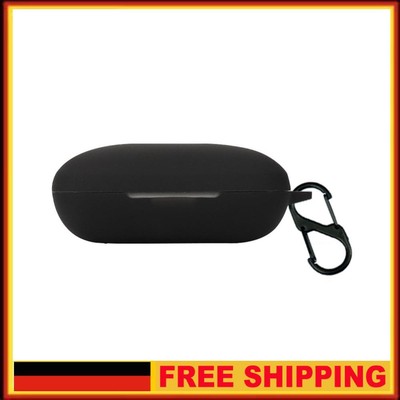 Kabellose Kopfhörer-Box-Abdeckung mit Haken für Skullcandy Push Active (schwarz)