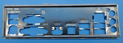 GIGABYTE BLENDE für GA-H67MA-USB3-B3 BACKPLATE   #BL567