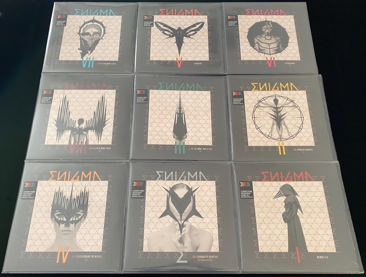 THE COLOURS OF ENIGMA RARE SEALED LIMITED EDITION COLOURED VINYL