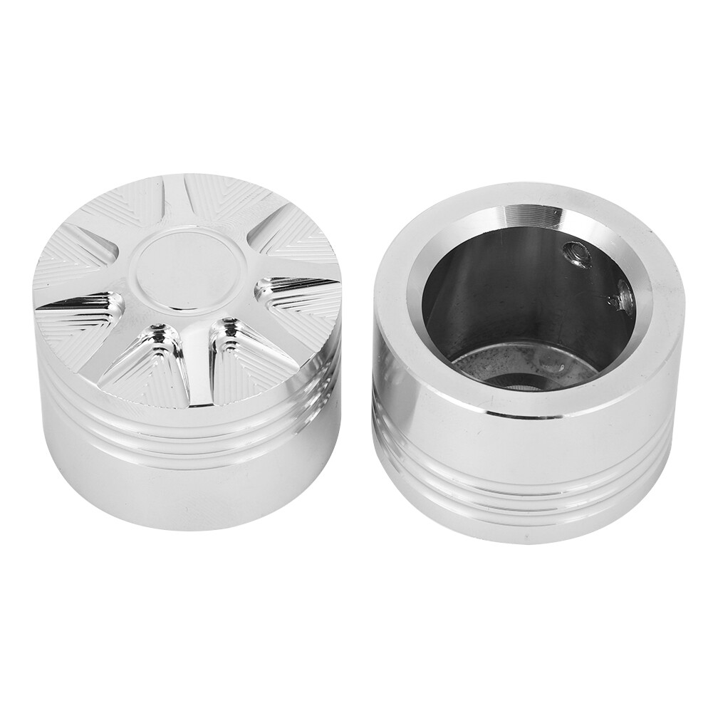 Front Axle Cap2pcs Front Axle Nut Cover Cap Motorcycle Front Axle Cap