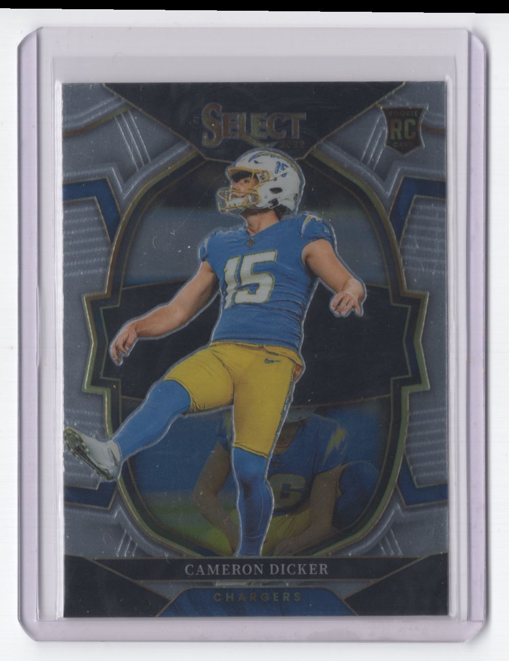 2022 Panini Select Cameron Dicker Rookie Los Angeles Chargers #16
