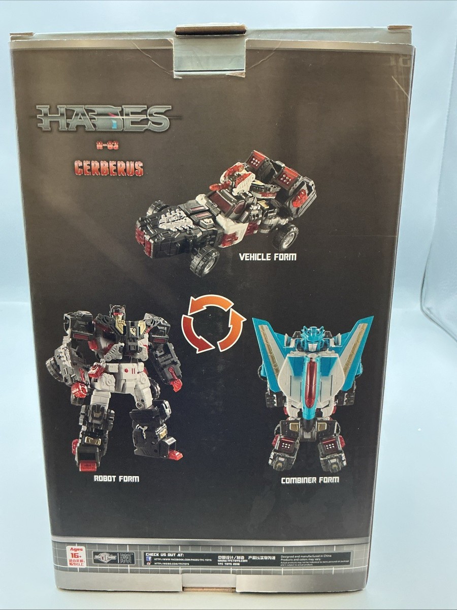 TFC Toy Transformer Masterpiece HADES H-03 Cerberus- Free Shipping