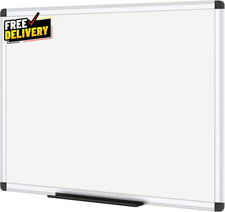 Magnetic Dry Erase Board, 36 X 24 Inches, Silver Aluminium Frame