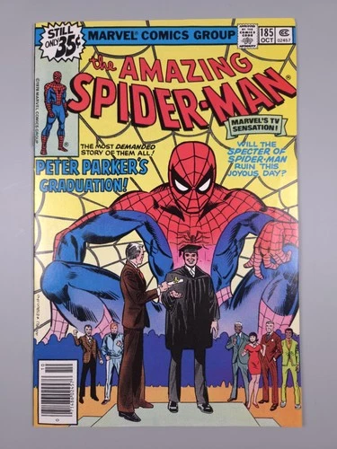 Amazing Spider-Man #185 (1978) NM+ 9.6/9.8 Candidate -High Grade Bronze