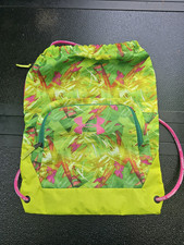 Under Armour - Unisex Sackpack Drawstring Backpack w/ Sunglasses Pocket Neon