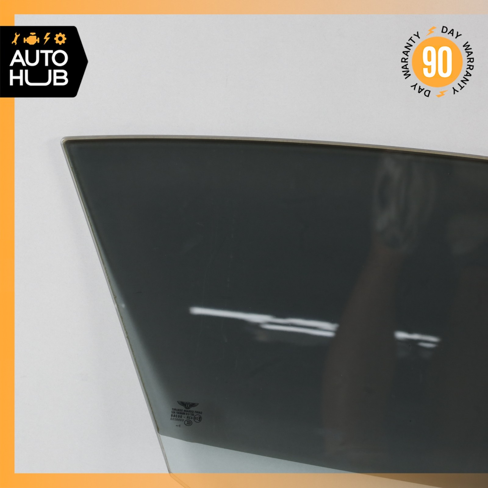 03-10 Bentley Continental GT Coupe Front Left Door Window Glass OEM 87k