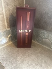 NIB Holiday 2025 Limited Edition Merit The Archival Lip Essentials 3 Pc Gift Set