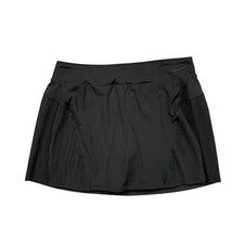 Nike Skort Womens L Large Black Dri Fit Flex 15 Inch Golf Side Pleats Sweat Wick