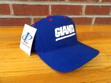 NWT VINTAGE 90'S LOGO ATHLETIC PRO LINE NEW YORK GIANTS SNAPBACK HAT ONE SIZE