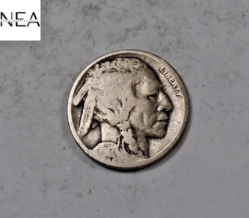 1917-D Buffalo Nickel ~VG/Fine ~ Semi- Key Date ~ ZB640